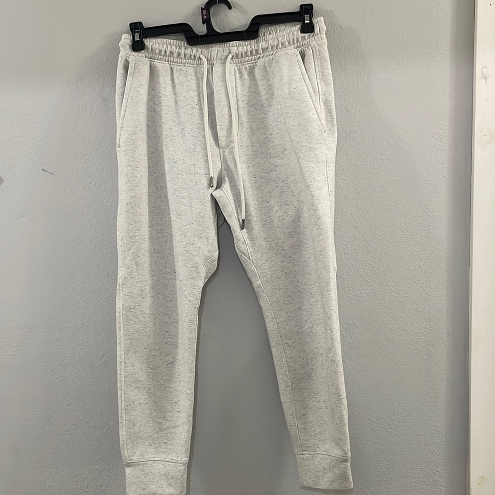 American Eagle Outfitters Gray Sweatpants with Elastic Waistband